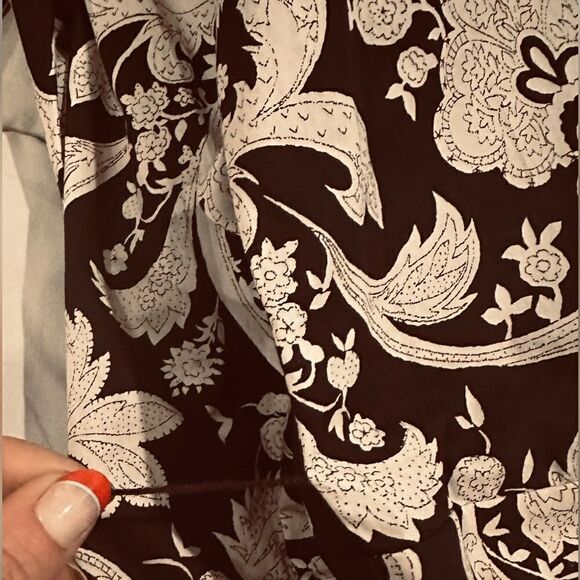 Rebecca Taylor Scroll Paisley Pleated Jumpsuit Jumper BNWT - Picture 14 of 15